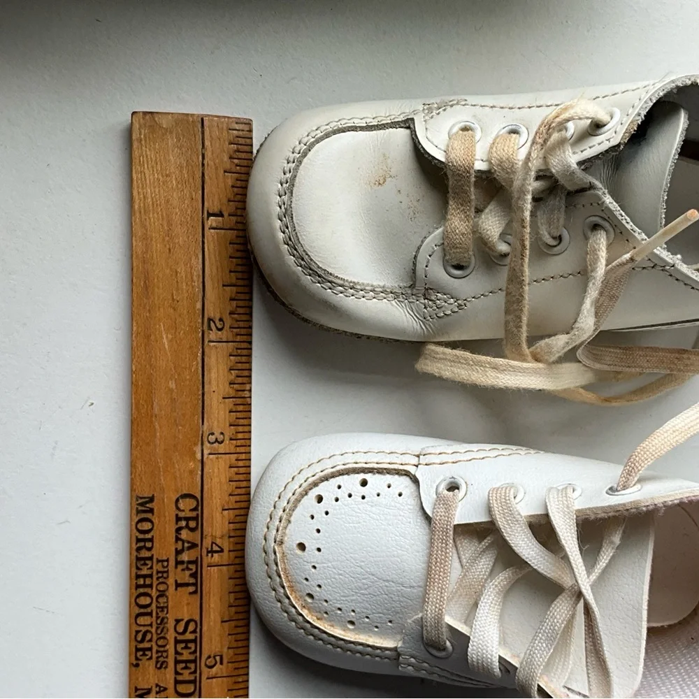 Vintage 1990s Lot of 2 Baby/Walking Shoes Stride Rite Wee Kids Size 2 1/2 C